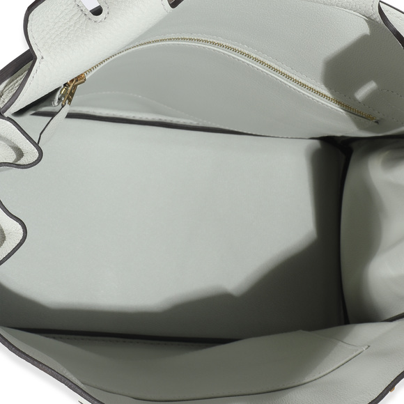 HERMES Gris Neve Togo Birkin 30 GHW - Picture 4 of 7